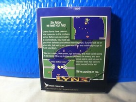 Atari Lynx Sky Raider Redux CIB Very Very Rare