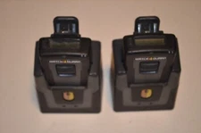 2X WATCH GUARD WIRELESS BODY MIC MIC-WRL-TRN-420 With CHARGER MIC-WRL-CHG-410