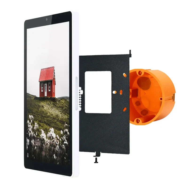 Smart Home Tablet 8'' RJ45 800*1280 Capacitive Touch Panel Wall Mount POE Tablet - Image 3 of 4
