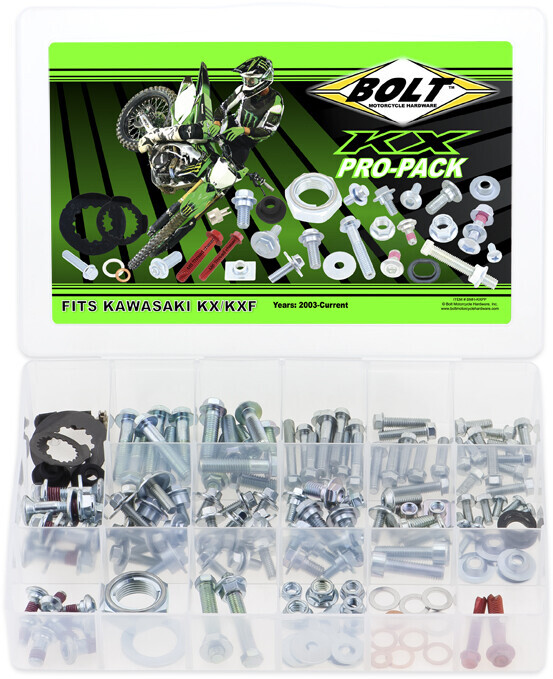 BOLT KX/KXF Pro Bolt Pack Hardware BMH-KXPP Kawasaki KX/KXF 125