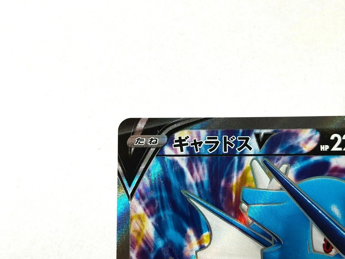 Pokemon Card Gyarados V SR 070/067 S7R Blue Sky Stream Holo