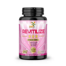 Revitalize Rejuvenation Menopause Relief Supplement Estrogen Balance 60 Capsules