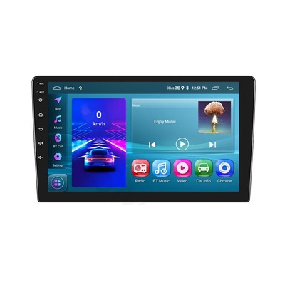 HD Car MP5 Player Stereo Radio GPS Navigation Touch Screen Bluetooth RDS 2G+64G