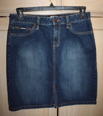 Price Comparisons WomensJuniors Size 7 Squeeze Darker Blue KneeLength DenimJean Skirt Price Comparisons WomensJuniors Size 7 Squeeze Darker Blue KneeLength DenimJean Skirt