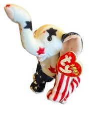 2000 Retired Ty Beanie Baby "Righty 2000" With Tag