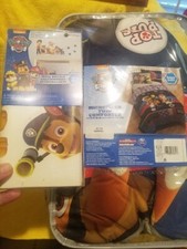 paw patrol twin comforter 64x86 INCHES WITH FREE WALL DECALS