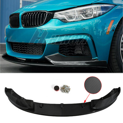 Sport Frontspoiler Spoilerlippe für BMW 4er F32 F33 F36 mit M-Paket Carbon Optik