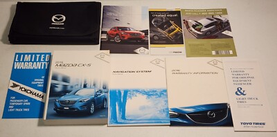 MA'Oページ 2016 Mazda CX-5 Owners Manual With Nav Book & Case | eBay