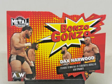 2022 Metal Universe AEW Bonzo Gonzo Die-Cut BG-25 Dax Harwood All Elite
