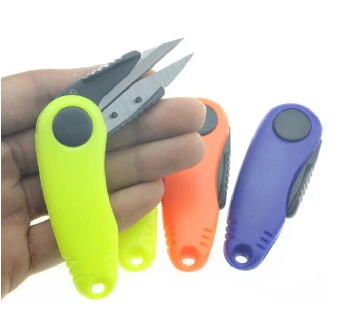 Fishing Scissors Line Cutter Stainless Steel Mini Foldable Scissors Tool - Image 3 of 4