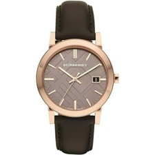 Brand New Burberry BU9013 Classic 38 mm Rose Tone Swiss Unisex Watch