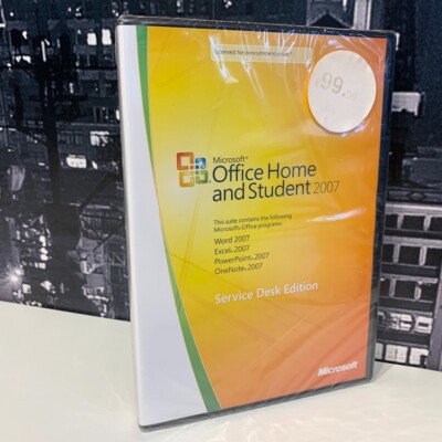 Microsoft Office 2007 Student Home DVD 3 Benutzer für Windows 10 8 7 365 Word Excel