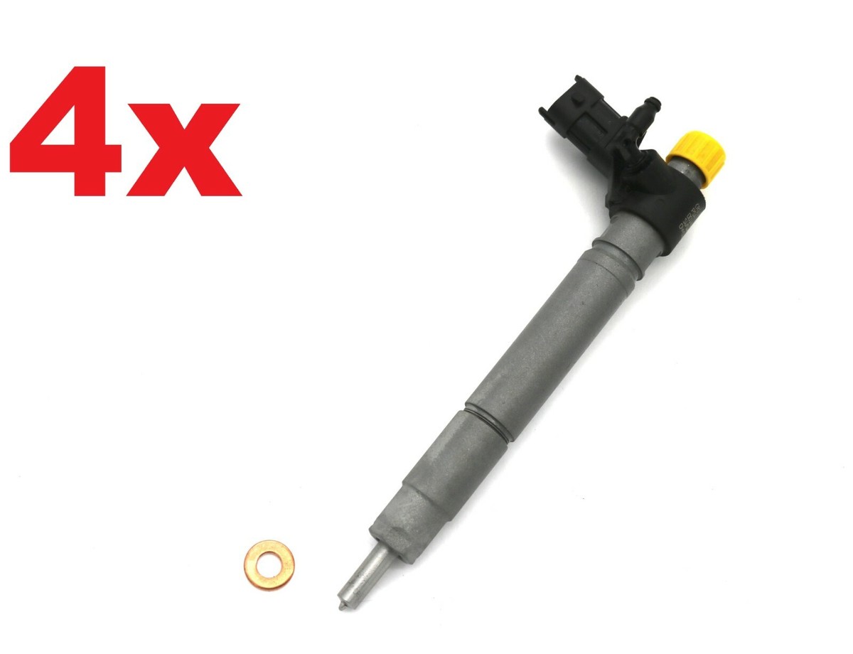 4x Injector 0445116055 0445116070 for Ford Jaguar Land Rover 2.2D