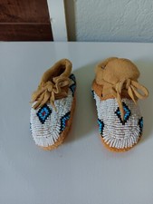 vintage children's native american moccasins