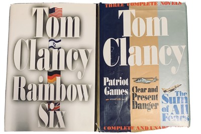 Tom Clancy Patriot Games Sum Of All Fears Clear Present Danger Rainbow Six Ebay