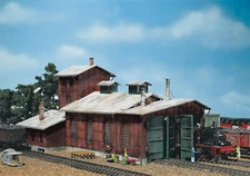 Faller 120161 HO scale 1:87 Kit of a Locomotive shed, 2 stalls
