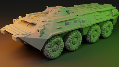 Modern Miniatures Soviet Russian BTR-80 APC Transport Spectre Zona Alfa 15 28mm+