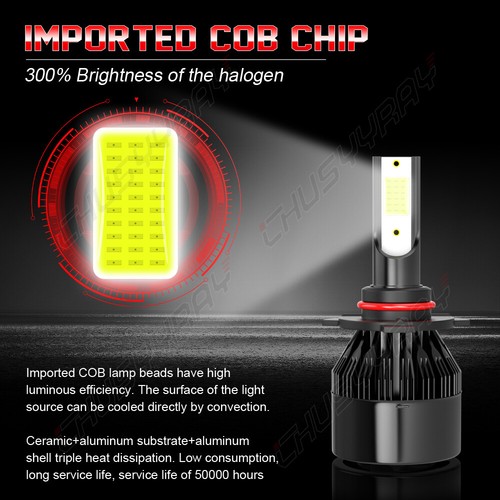 Kit de bombillas de faros LED 6000 k para Chevy Traverse 2009 2010 2011 2012 4x - Imagen 9 de 14