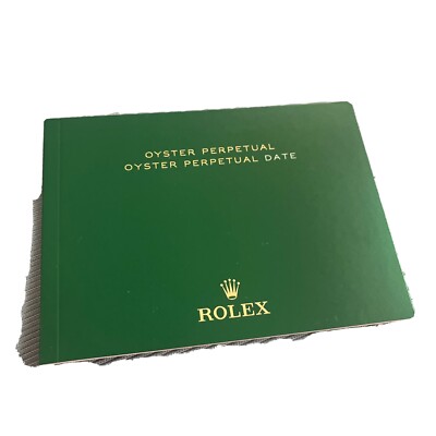 Rolex Oyster Perpetual Date Booklet Italienisch Handbuch