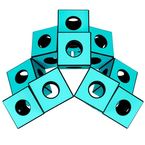 Tecti Kinetic Building System - Cubes with tectonic moves! Construction toy - Picture 3 of 12