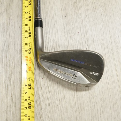 TaylorMade SpeedBlade HL 50° AW Approach Wedge Factory Stahl Uniflex - Bild 11 von 11