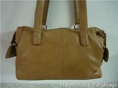 RELATIVITY - Medium LIGHT BROWN Leather ORGANIZER… - image 3