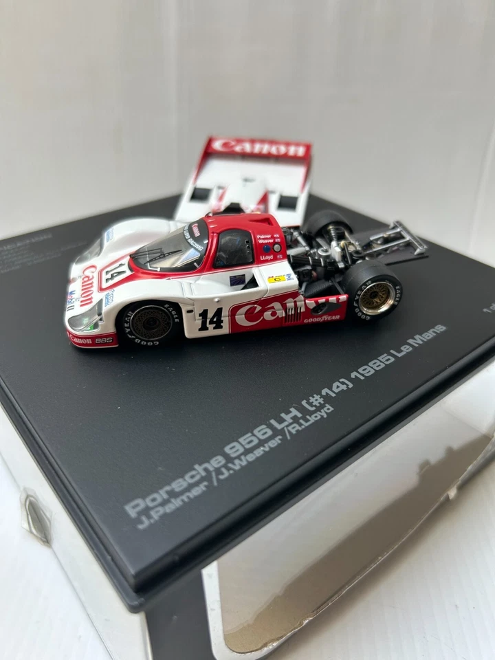 HPI RACING 940 Porsche 956 LH #14 24h Le Mans 1985 Palmer- Wearver- Lloyd 1/43 - Photo 2/4