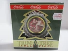 Vintage COCA-COLA  "Trim-A-Tree" COLLECTION - SANTA ORNAMENT - 1990