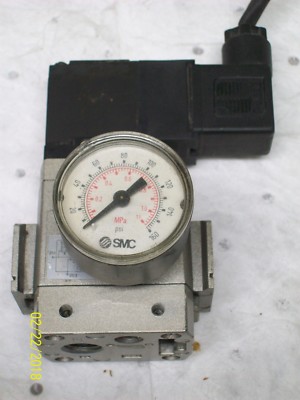 SMC NAV2000-N02-5DZ SOFT START UP VALVE with GAUGE 