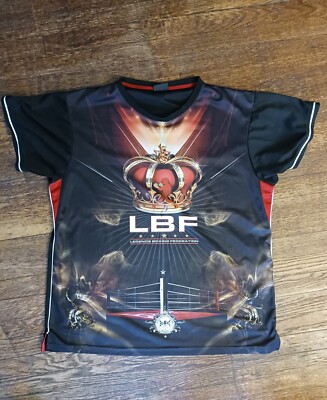 RARE- Legends Boxing Federation T-Shirt, Sz XXL