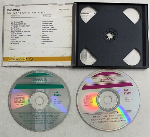 THE VERY BEST OF THE KINKS - 2CD -VERY GOOD CONDITION -FREE POST AUSTRALIA - Picture 3 of 4