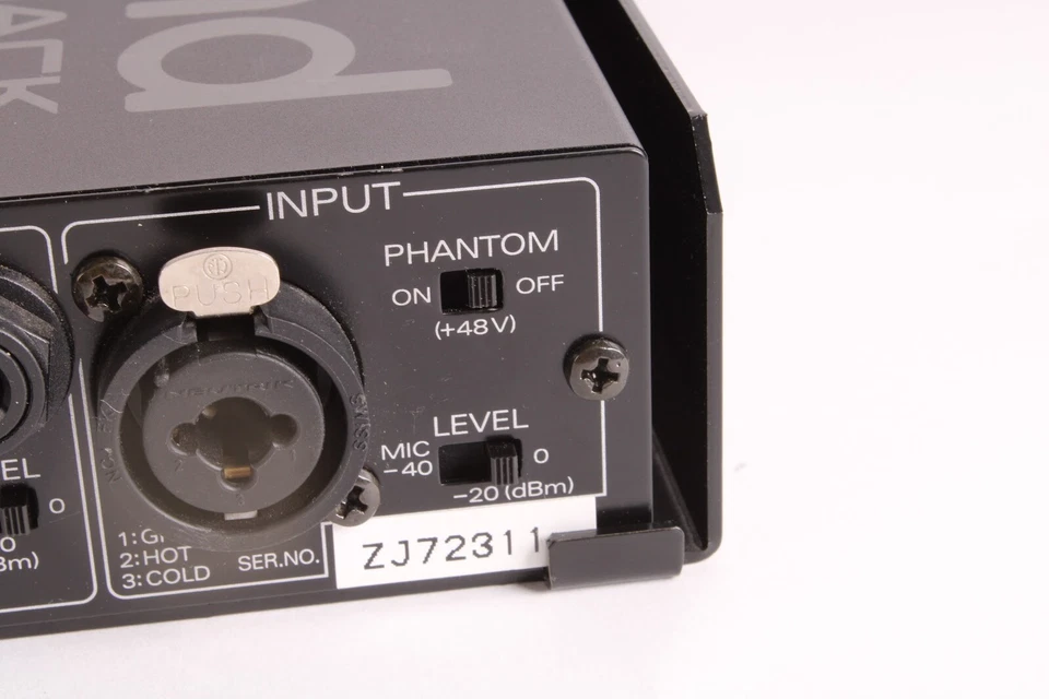 Roland 3x: AF-70 Anti-Feedback Module / Direct Box With Rack Ears - Image 3 of 4