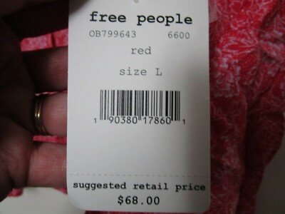 Free People Stylish Pink and White Tag Light pink free people fitted shirt because worn... | Depop main image 4