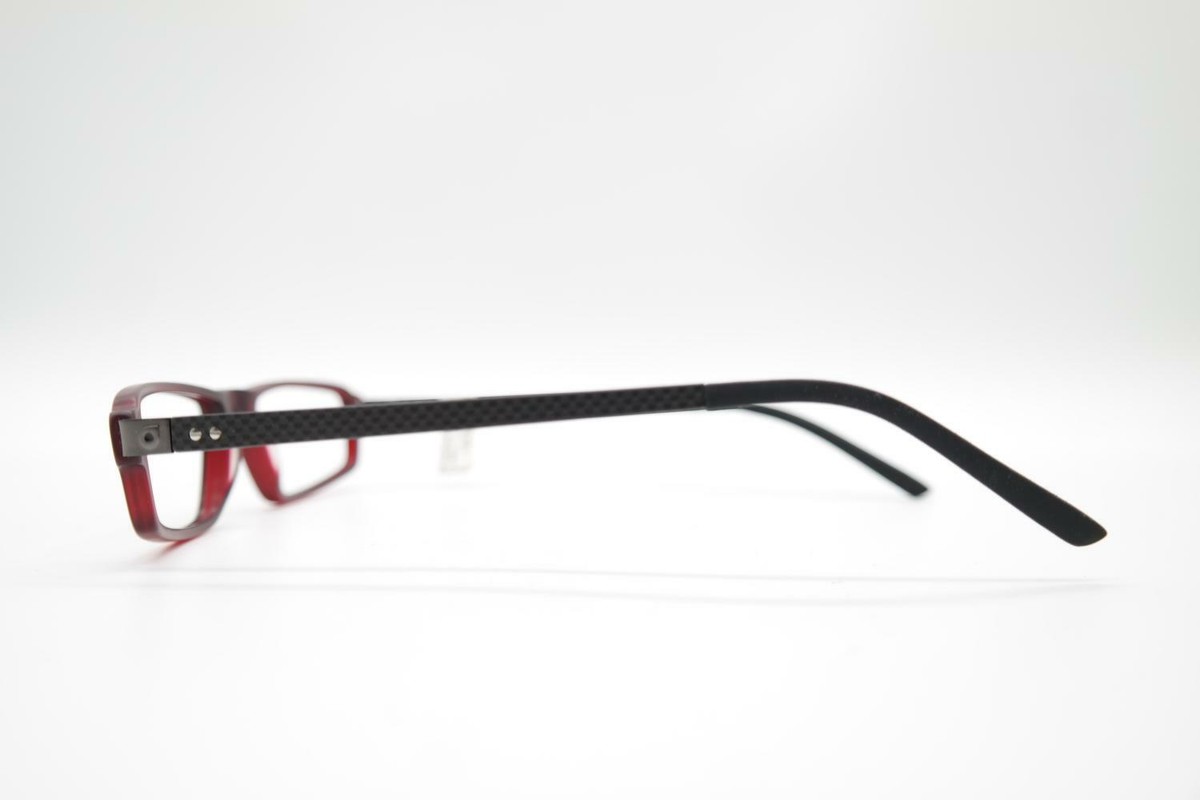 Masao 13073 Burgundy Black Square Glasses Frame Eyeglasses New | eBay