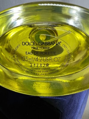 Dolce&Gabbana pour Homme (1994) edt 125 ml. Vintage original Italy