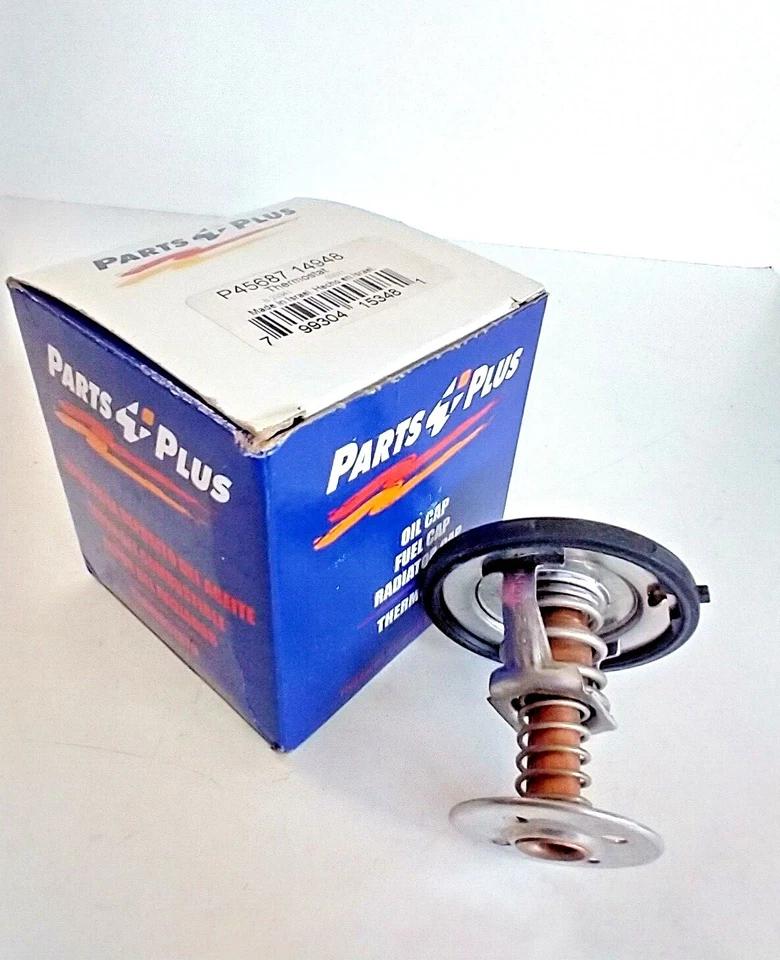 Termostato líquido de arrefecimento do motor com junta OEM Temp 187F PARTS PLUS/Motorad P 45687 - Imagem 2 de 4
