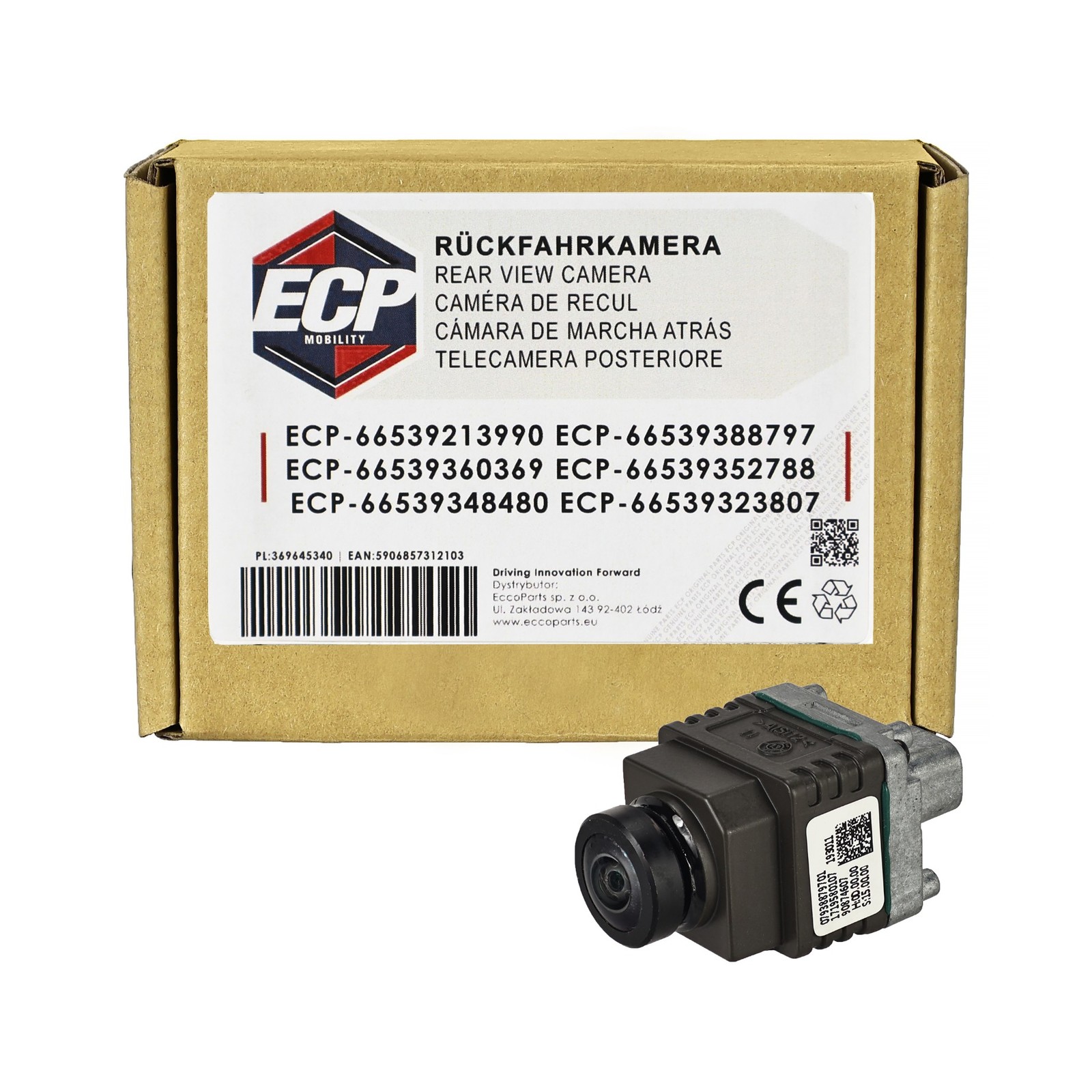 Caméra de recul ECP-9213990 de rechange pour BMW X1 X3 X4 X6