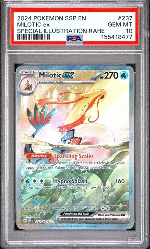 Milotic ex Special Illustration Rare Holo Sv08 Surging Sparks PSA 10 237/191