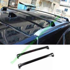 For Honda CRV CR-V 2012-2016 Black Roof Rack Cross Bars Crossbars Top Roof Rails