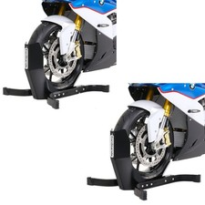 2x Motorradwippe schwarz-schwarz matt f&uuml;r Triumph Thruxton 1200 / R