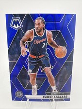 2024-25 Panini Mosaic - Kawhi Leonard #7 Seismic Blue Mosaic Prizm /149
