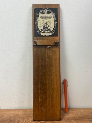 Wooden Grocery Store List Holder Old Grocery Truck 22  X 5  Wall Vintage 1978
