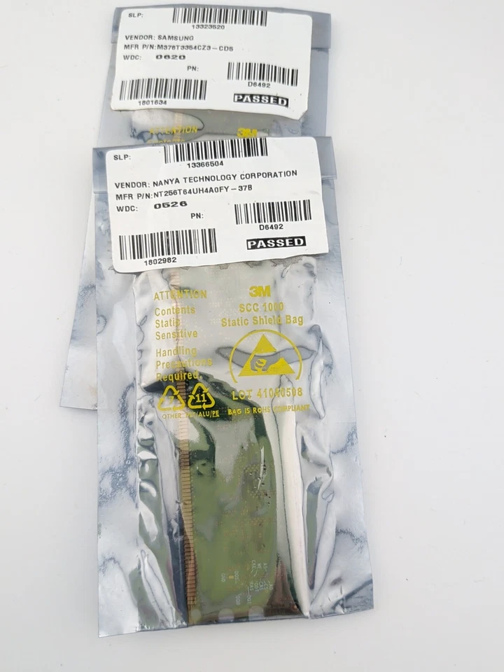 2 SAMSUNG PC2-4200U-444-12-D3 512MB DDR2 0543 Memory Sticks NEW SEALED - Image 2 of 4