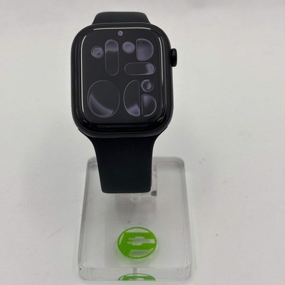 GPS Only Apple Watch Series 11 46MM Jet Black Aluminum Sport Band MEUX4LW/A