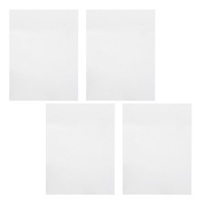 4 Pcs White Aluminum Sheet Sublimation Metal Photo Blanks Aluminium Plates