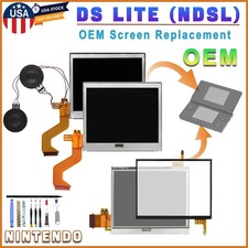 Original NDSL LCD Display  Speaker Touch Screen Digitizer For Nintendo DS Lite