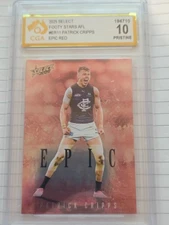 Patrick Cripps 2025 Epic Red #ER11 CGA 10