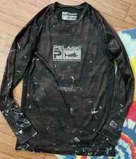 Pelagic Vaportek boy Long Sleeve Fishing Shirt