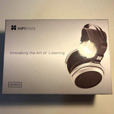 HiFiMAN HE-400S Planar Magnetic Open-Back Headphones w/ Box  Cable