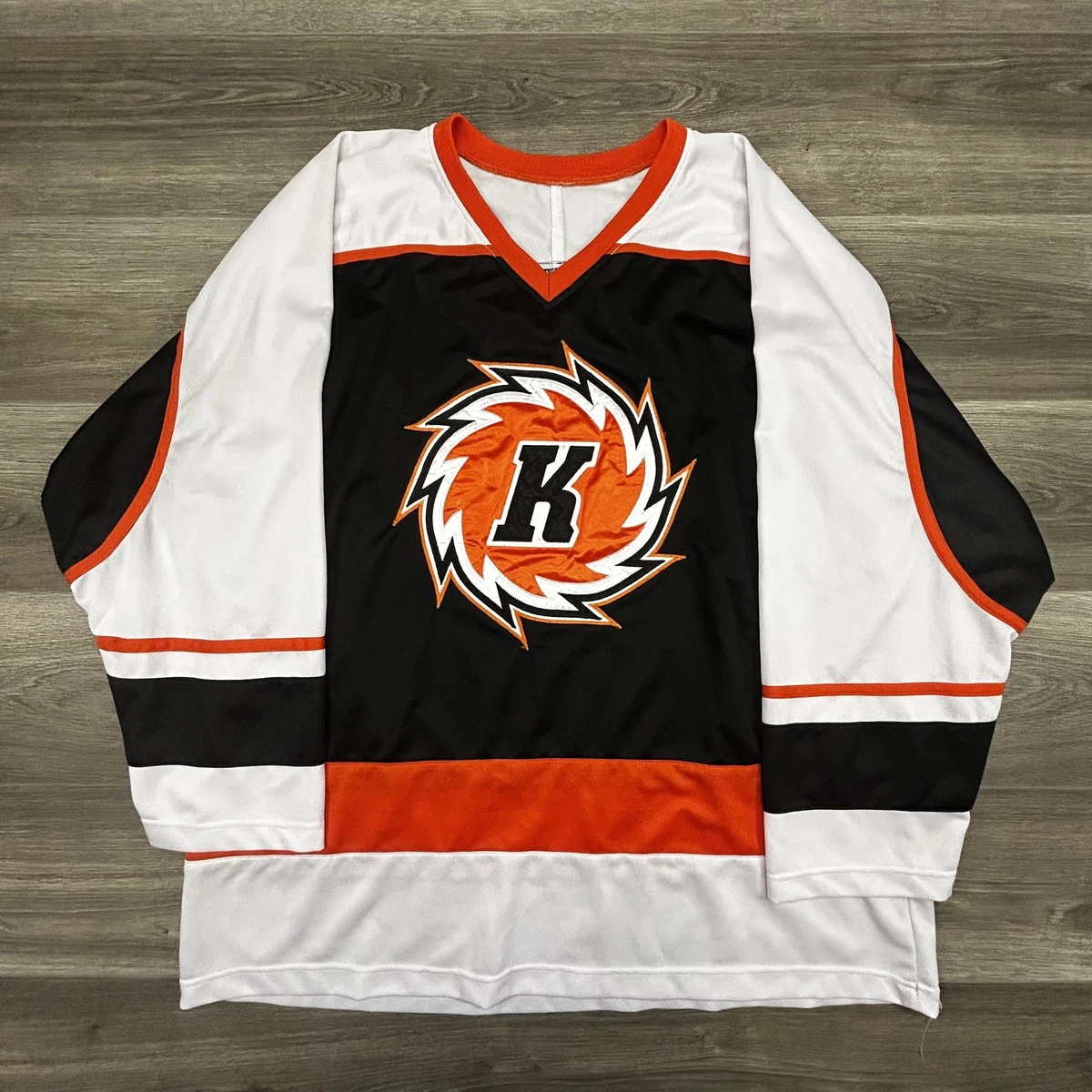 orange komets hockey jersey